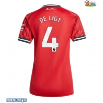 Manchester United Matthijs de Ligt #4 Hjemmedrakt Dame 2025-26 Kortermet